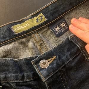 Y2K Anchor Blue Beyond Baggy Denim Jeans